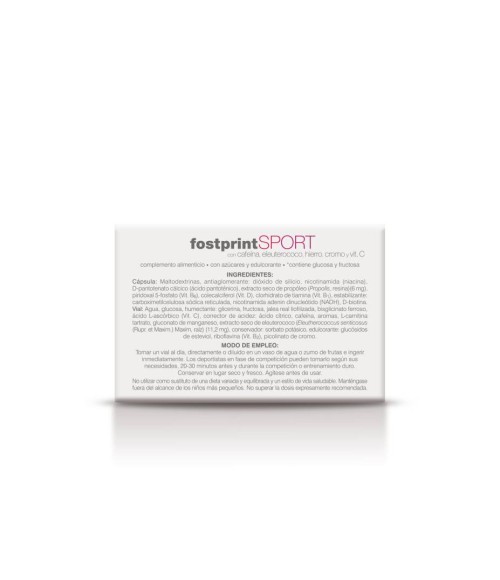 Fost Print Sport 20  viales de 15 ml. Soria Natural
