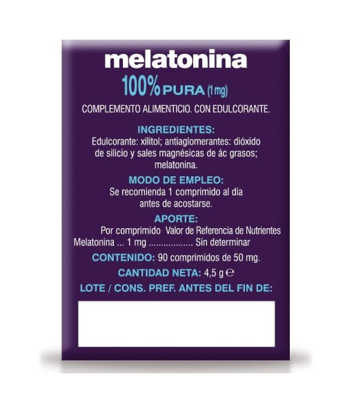Melatonina comprimidos 90 comp. Soria Natural