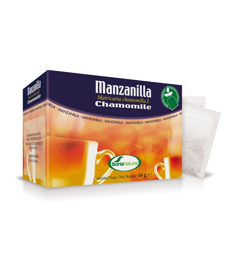 Manzanilla 20 bolsitas Soria Natural