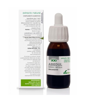 Abedul Extracto S.XXI 50 ml. Soria Natural