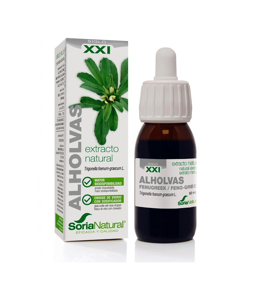 Alholvas Extracto S.XXI 50 ml. Soria Natural