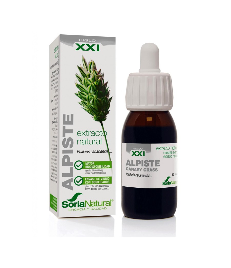 Alpiste Extracto S.XXI 50 ml. Soria Natural