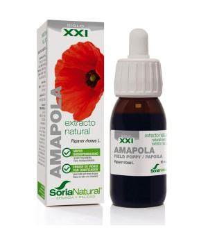 Amapola Extracto S.XXI 50 ml. Soria Natural