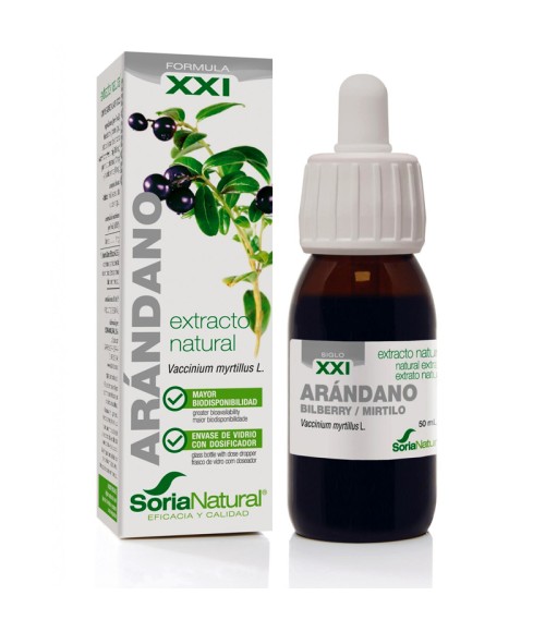 Arándano Extracto S.XXI 50 ml. Soria Natural