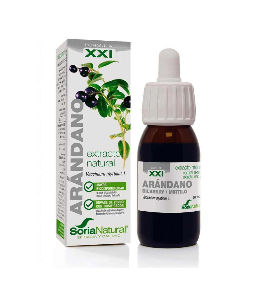 Arándano Extracto S.XXI 50 ml. Soria Natural