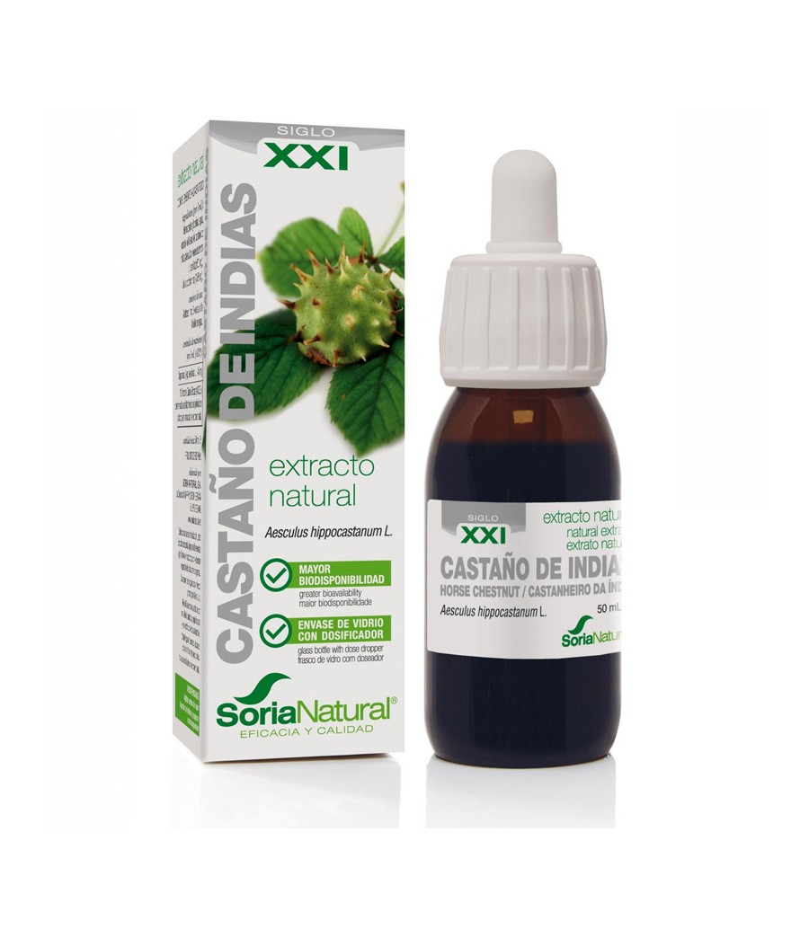 Castaño de Indias Extracto S.XXI 50 ml. Soria Natural