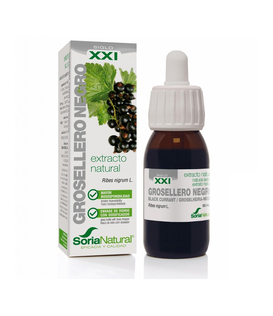 Grosellero Negro Extracto S.XXI 50 ml. Soria Natural