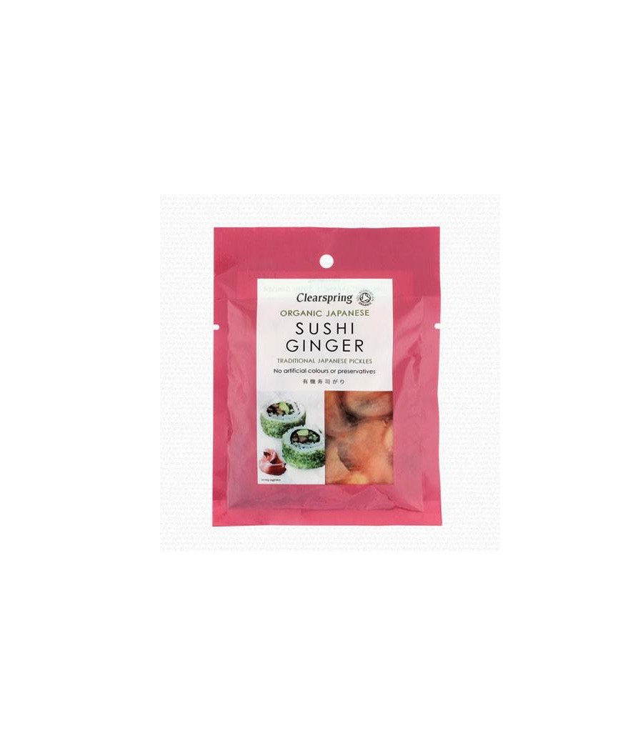 Sushi Ginger Orgánico 50 gr. CLEARSPRING