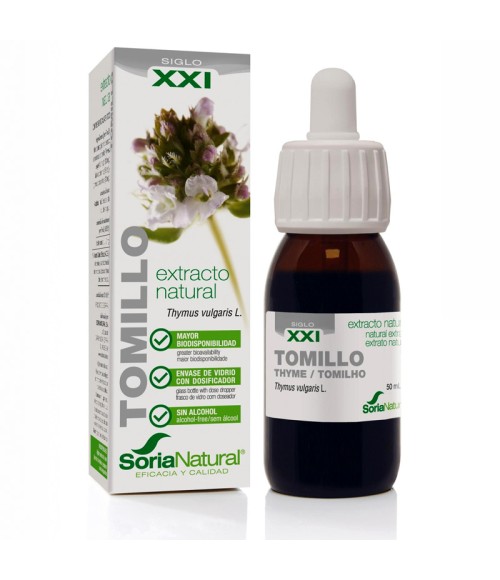 Tomillo Extracto S.XXI 50 ml. Soria Natural