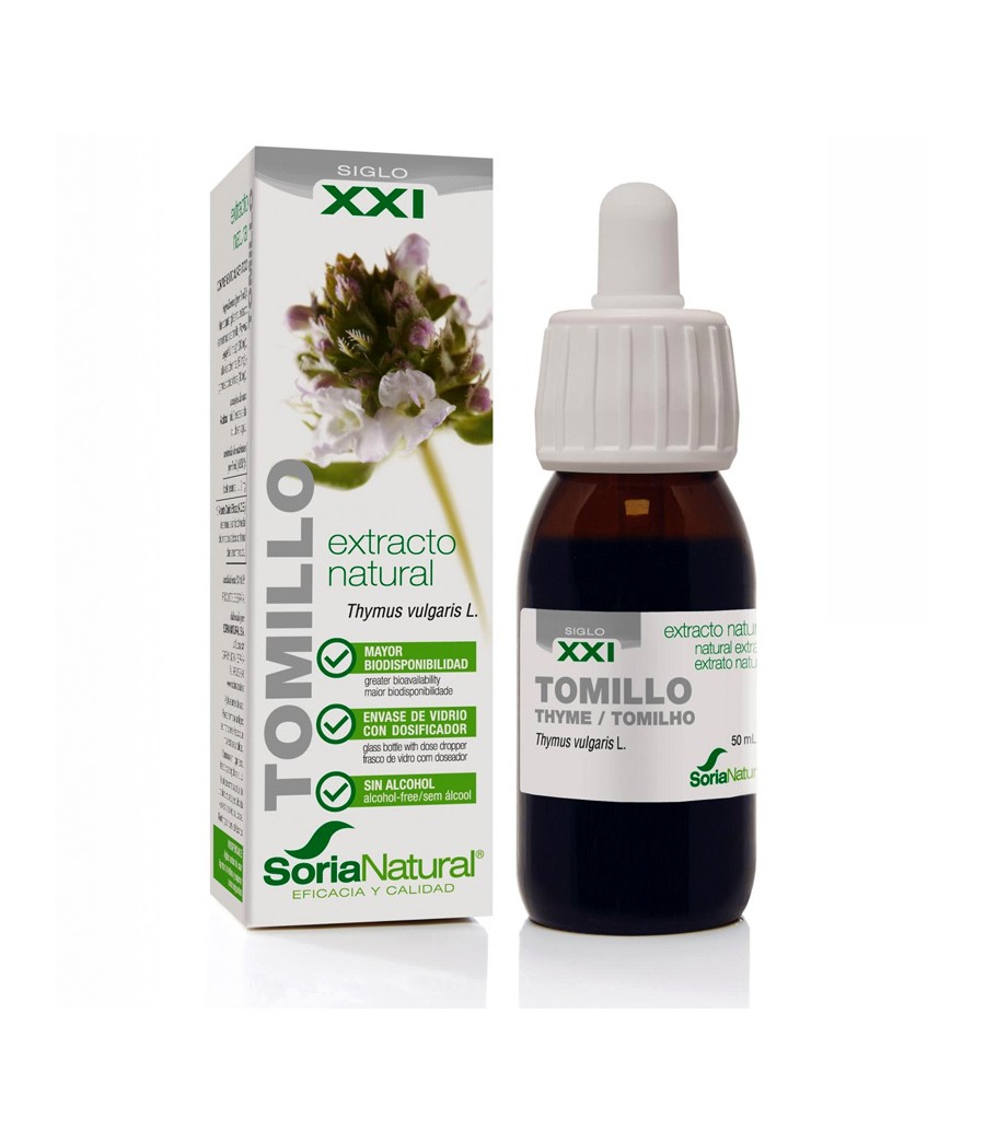 Tomillo Extracto S.XXI 50 ml. Soria Natural