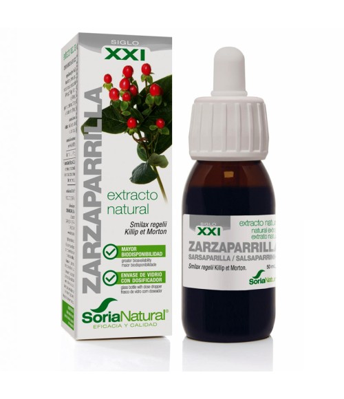 Zarzaparrilla Extracto S.XXI 50 ml. Soria Natural