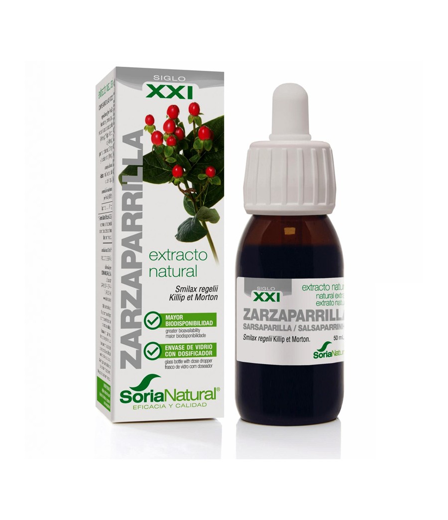 Zarzaparrilla Extracto S.XXI 50 ml. Soria Natural