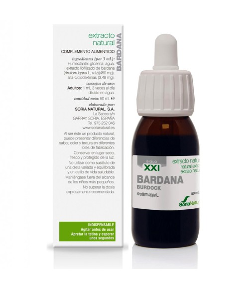 Bardana Extracto S.XXI 50 ml. Soria Natural