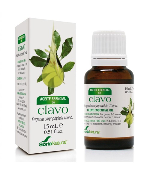 Aceite Esencial Clavo 15 ml. Soria Natural