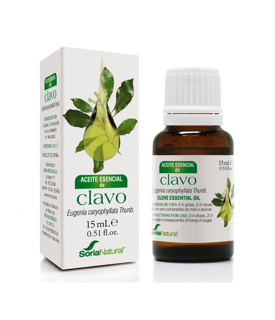 Aceite Esencial Clavo 15 ml. Soria Natural