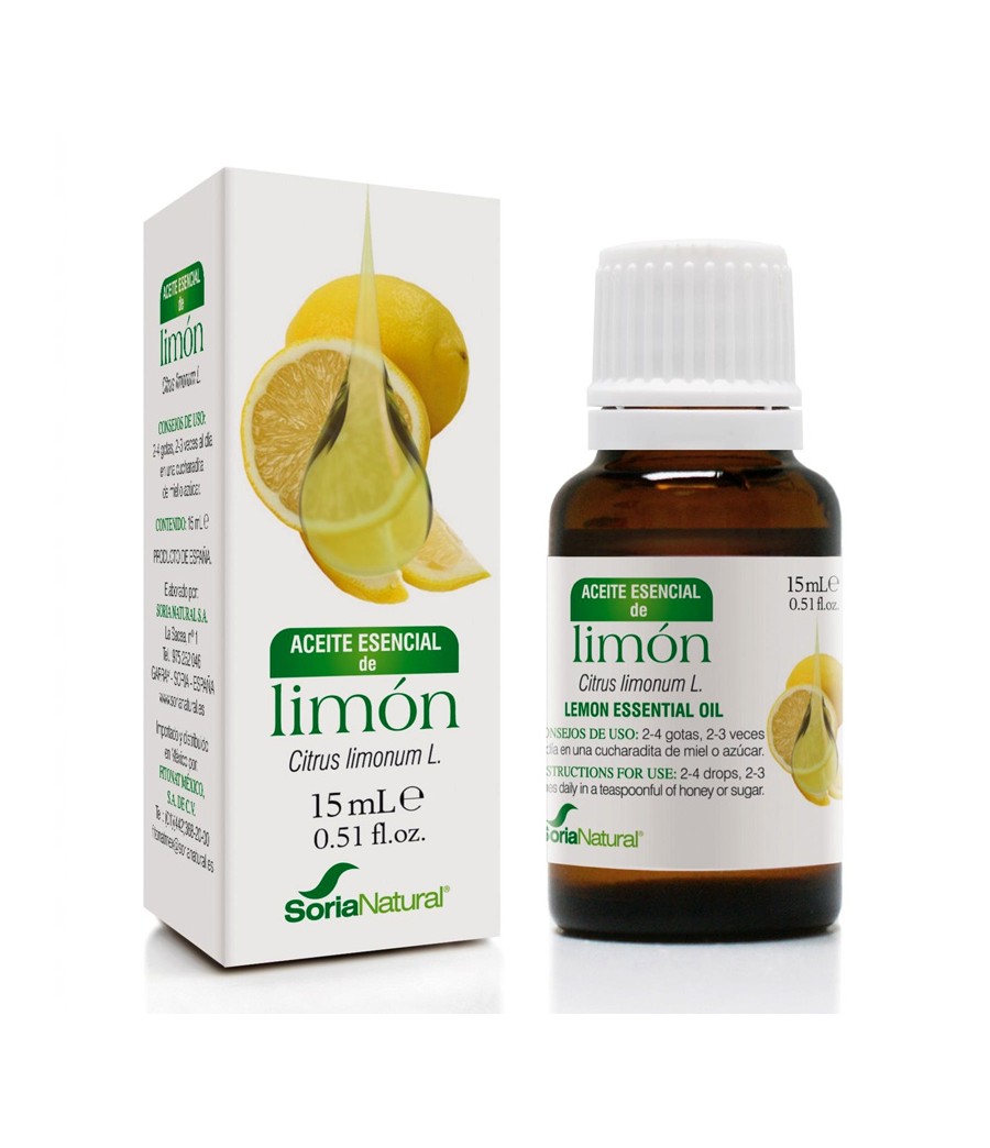 Aceite Esencial Limón 15 ml. Soria Natural