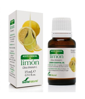 Aceite Esencial Limón 15 ml. Soria Natural
