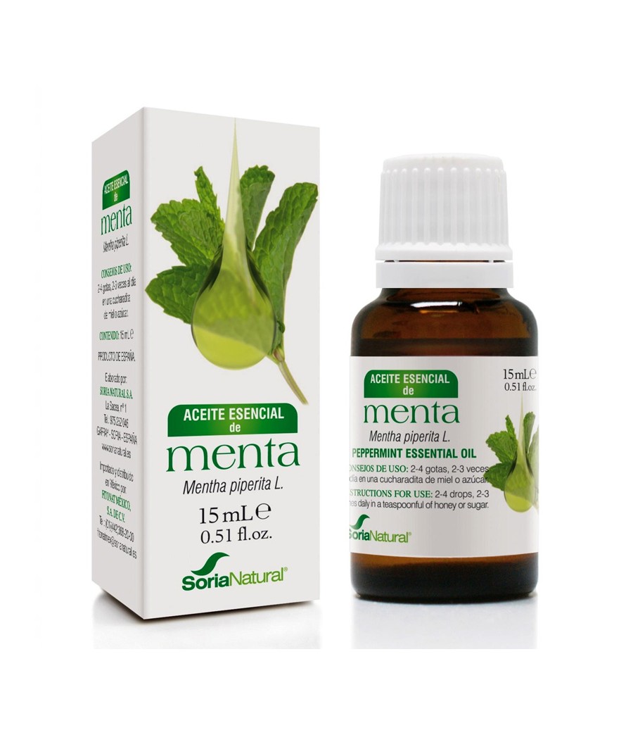 Aceite Esencial Menta 15 ml. Soria Natural