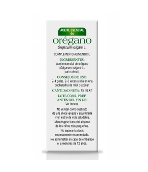 Aceite Esencial Oregano 15 ml. Soria Natural