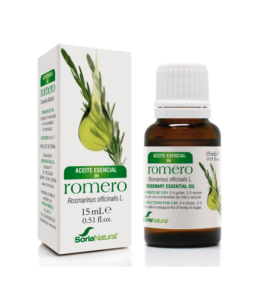 Aceite Esencial Romero 15 ml. Soria Natural