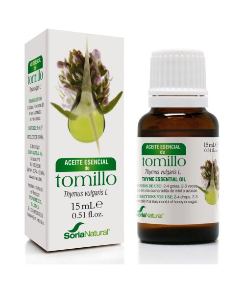 Aceite Esencial Tomillo 15 ml. Soria Natural
