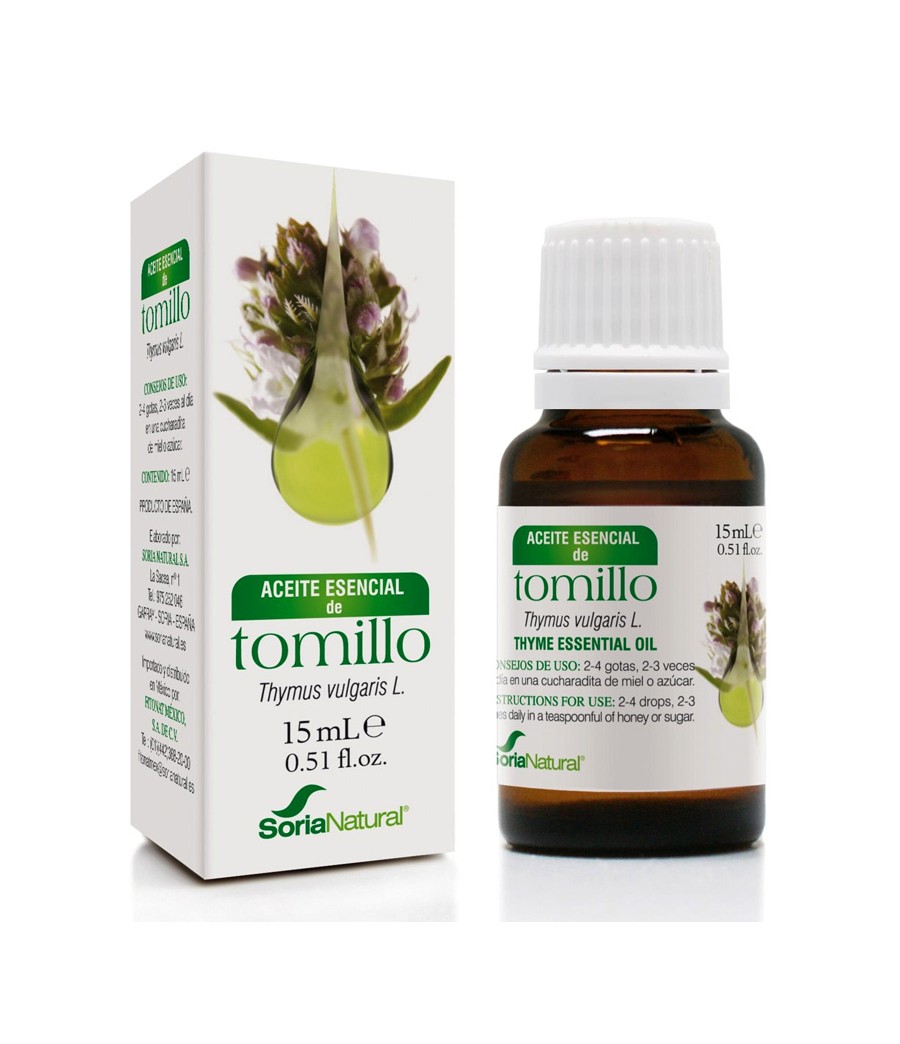 Aceite Esencial Tomillo 15 ml. Soria Natural