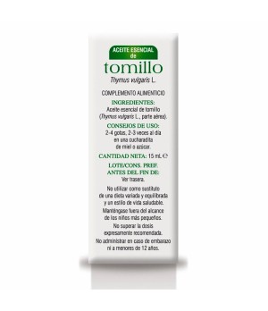 Aceite Esencial Tomillo 15 ml. Soria Natural