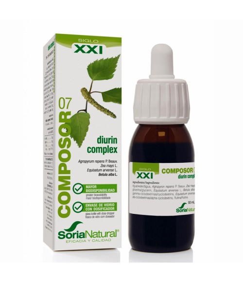 Composor 07 Diurin Complex 50 ml. Soria Natural