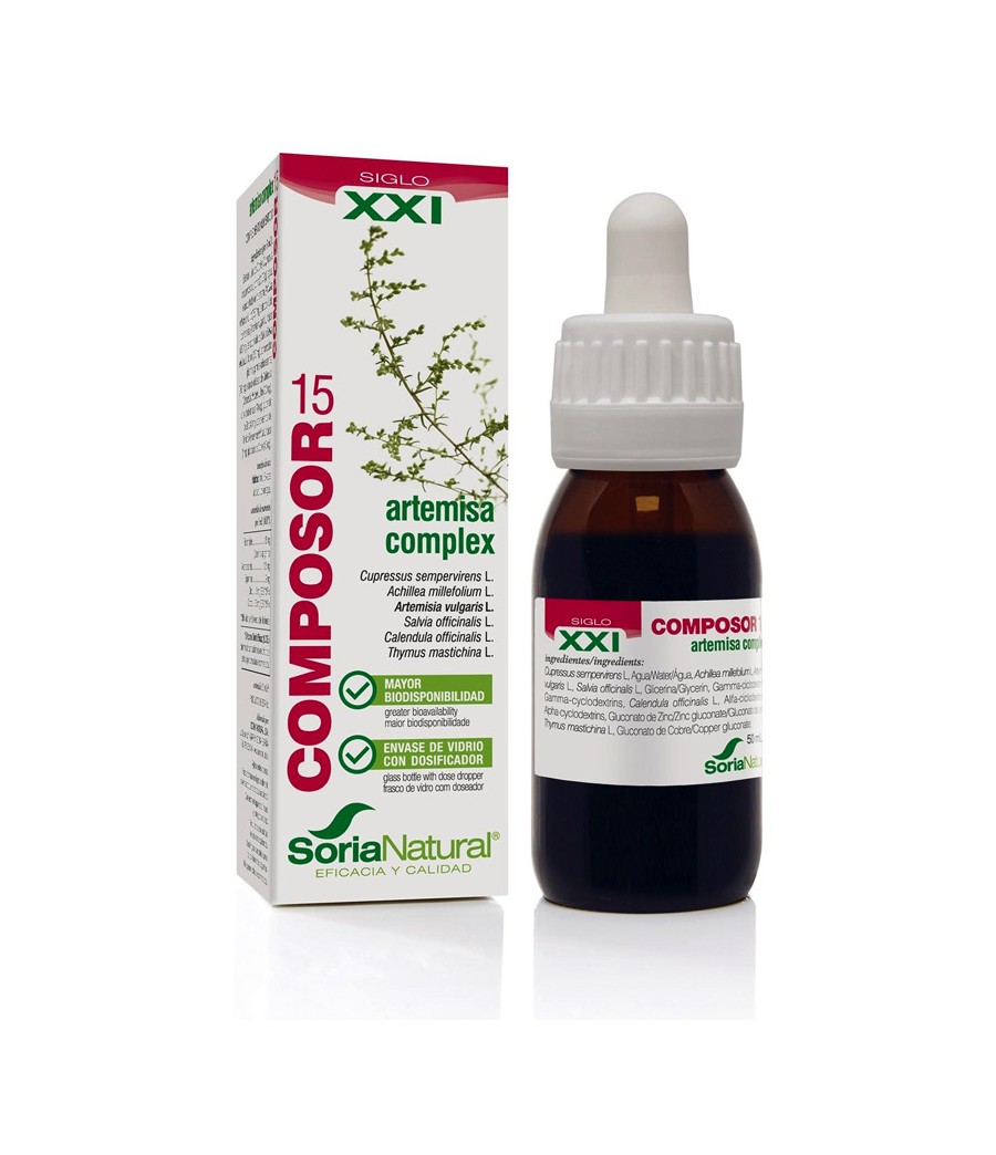 Composor 15 Artemisa Complex 50 ml. Soria Natural
