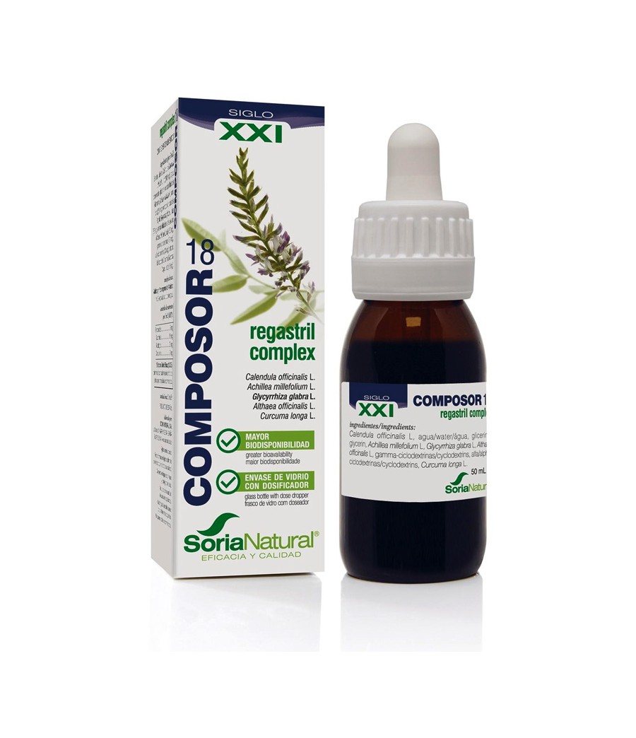Composor 18 Regastril Complex 50 ml. Soria Natural