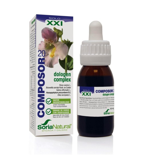 Composor 20 Dologen Complex 50 ml. Soria Natural