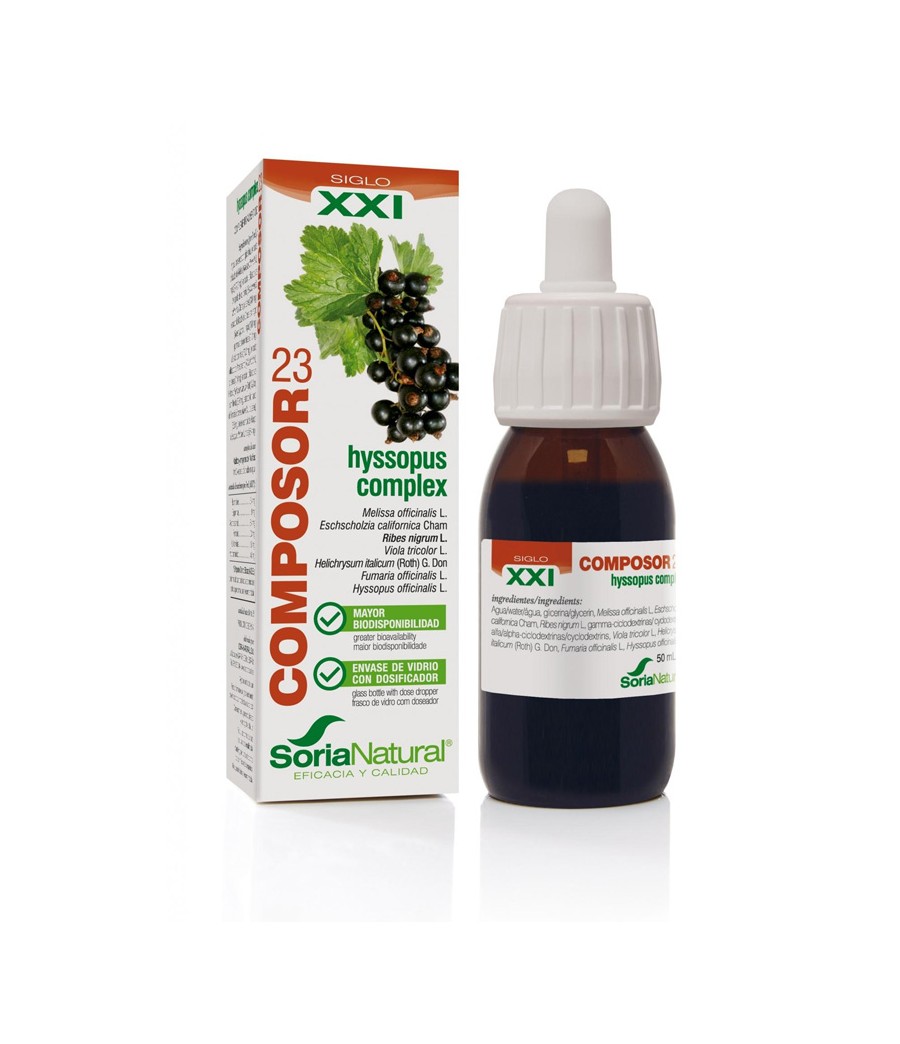 Composor 23 Hyssopus Complex 50 ml. Soria Natural