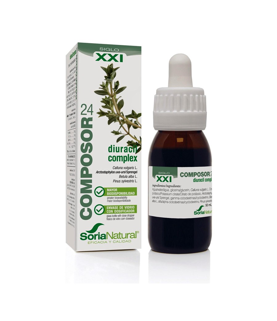 Composor 24 Diuracil Complex 50 ml. Soria Natural