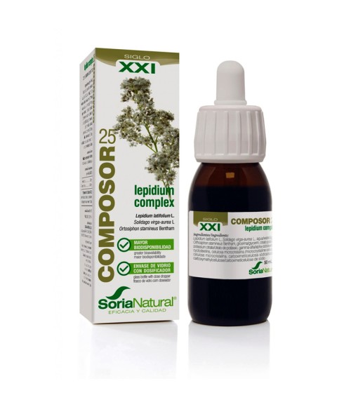 Composor 25 Lepidium Complex 50 ml. Soria Natural