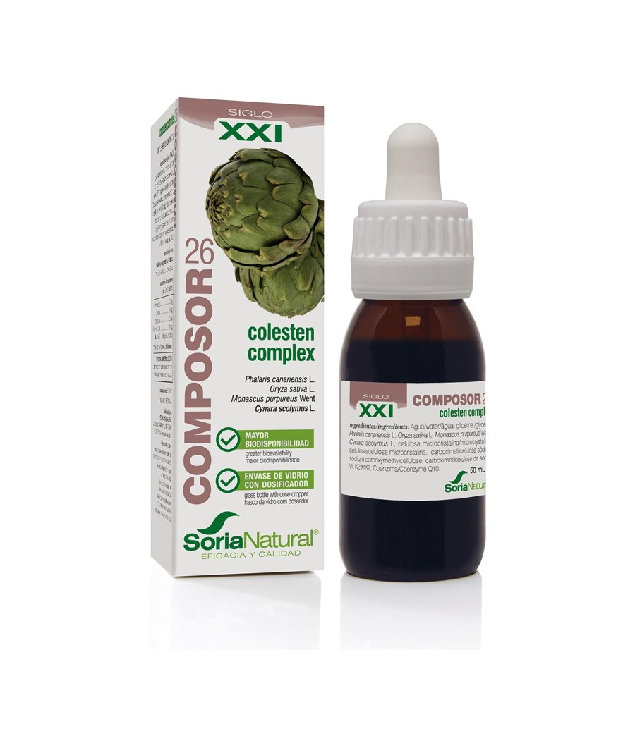 Composor 26 Colestén Complex 50 ml. Soria Natural