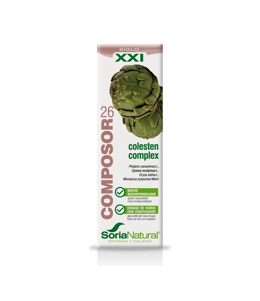 Composor 26 Colestén Complex 50 ml. Soria Natural