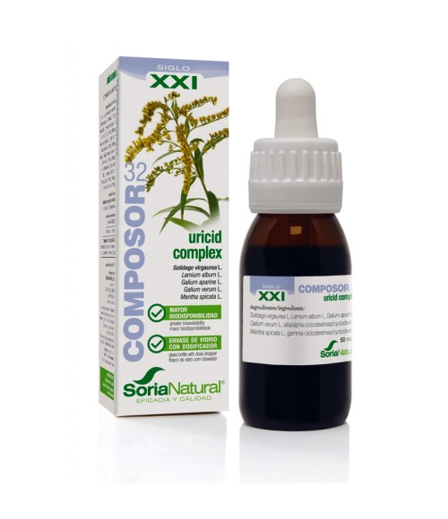 Composor 32 Uricid Complex 50 ml. Soria Natural