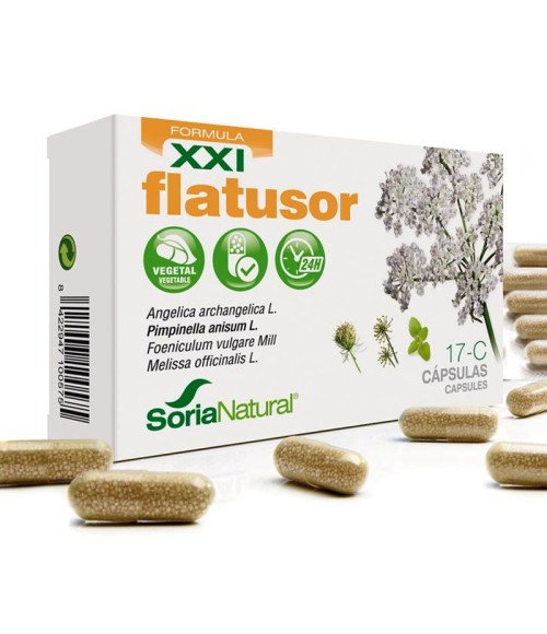 17-C Flatusor 30 cápsulas Soria Natural