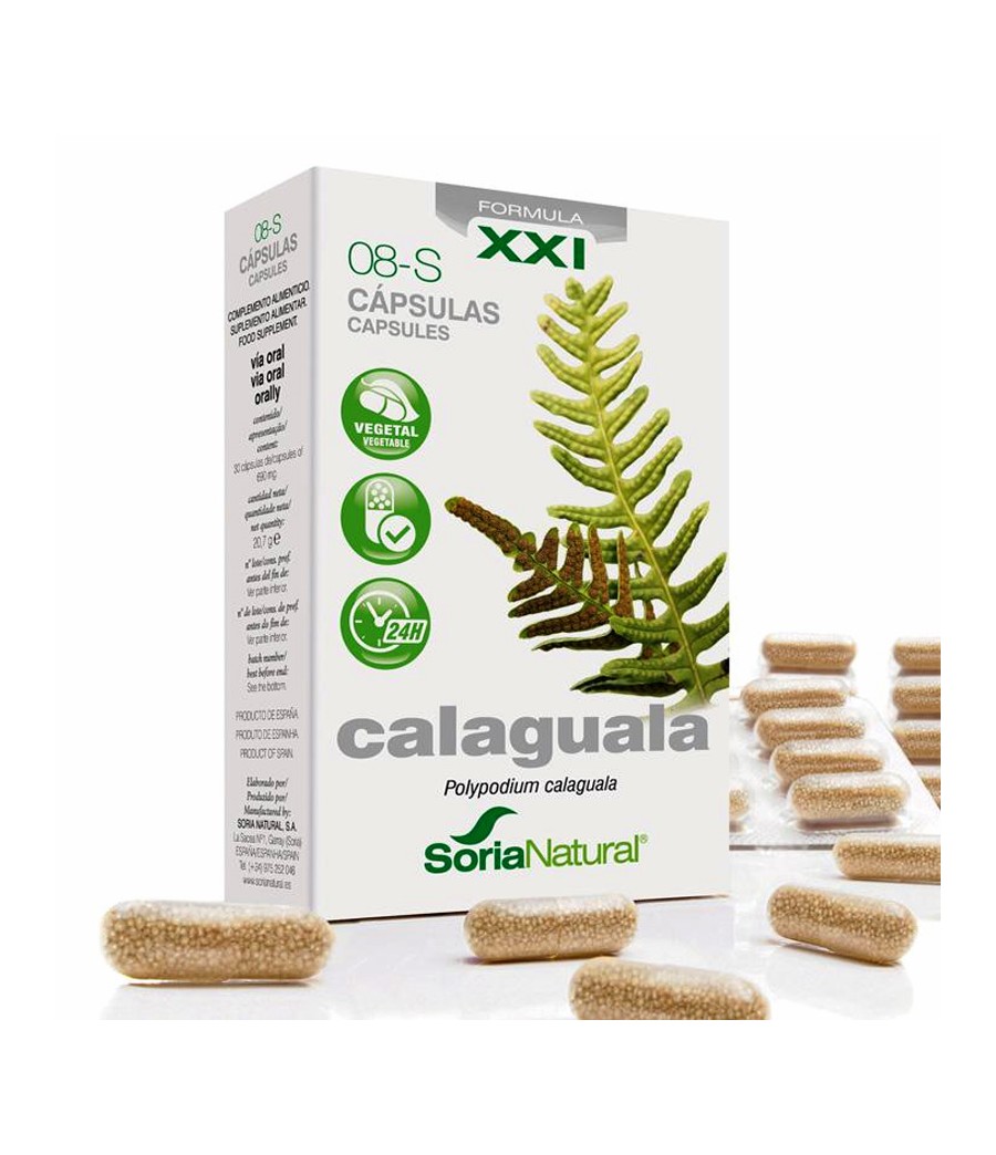 08-S Calaguala 30 cápsulas Soria Natural