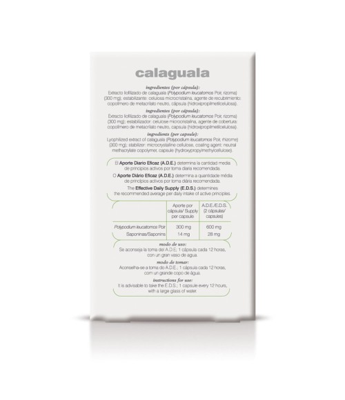 08-S Calaguala 30 cápsulas Soria Natural