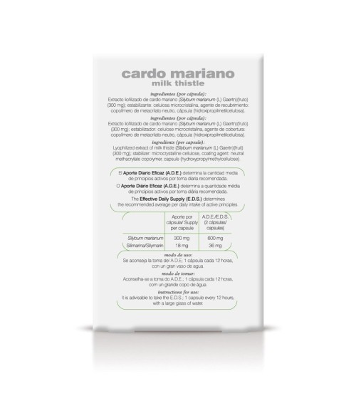 11-S Cardo Mariano  30 cápsulas Soria Natural