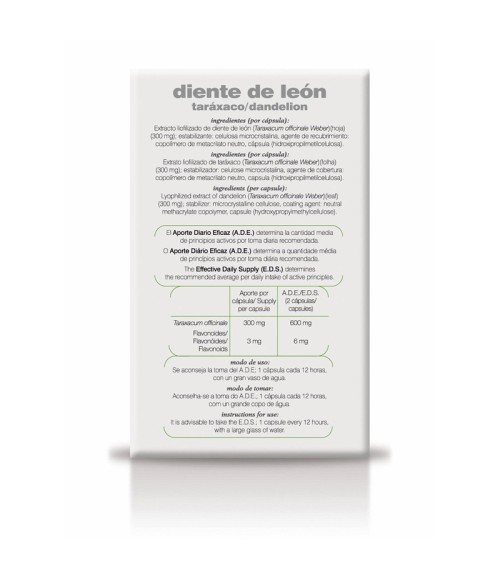 14-S Diente de León 30 cápsulas Soria Natural