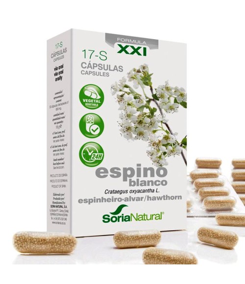 17-S Espino Blanco 30 cápsulas Soria Natural