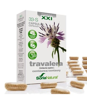 33-S Travalera 30 cápsulas Soria Natural
