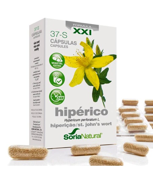 37-S Hipérico 30 cápsulas Soria Natural