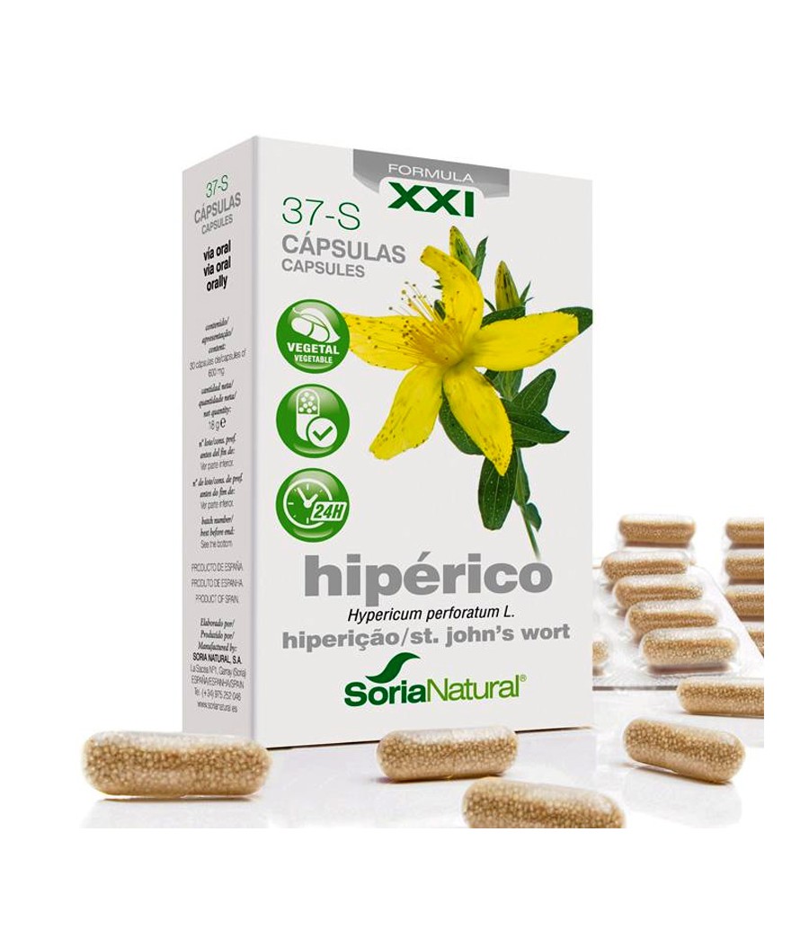 37-S Hipérico 30 cápsulas Soria Natural
