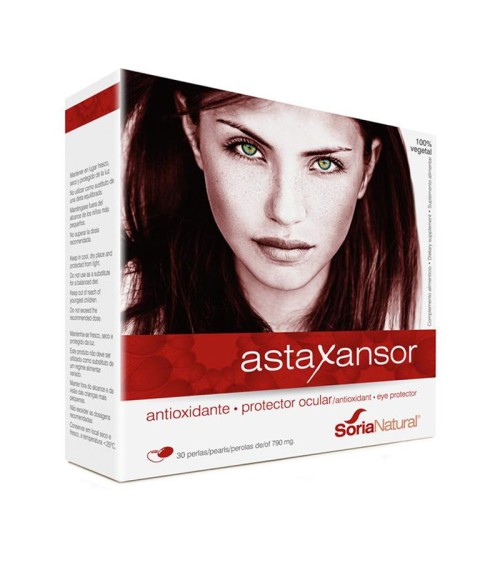 Astaxansor 30 perlas Soria Natural