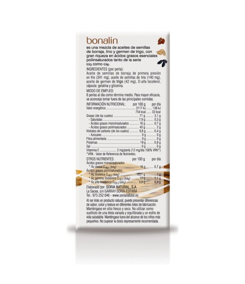 Bonalín Perlas 100 perlas Soria Natural
