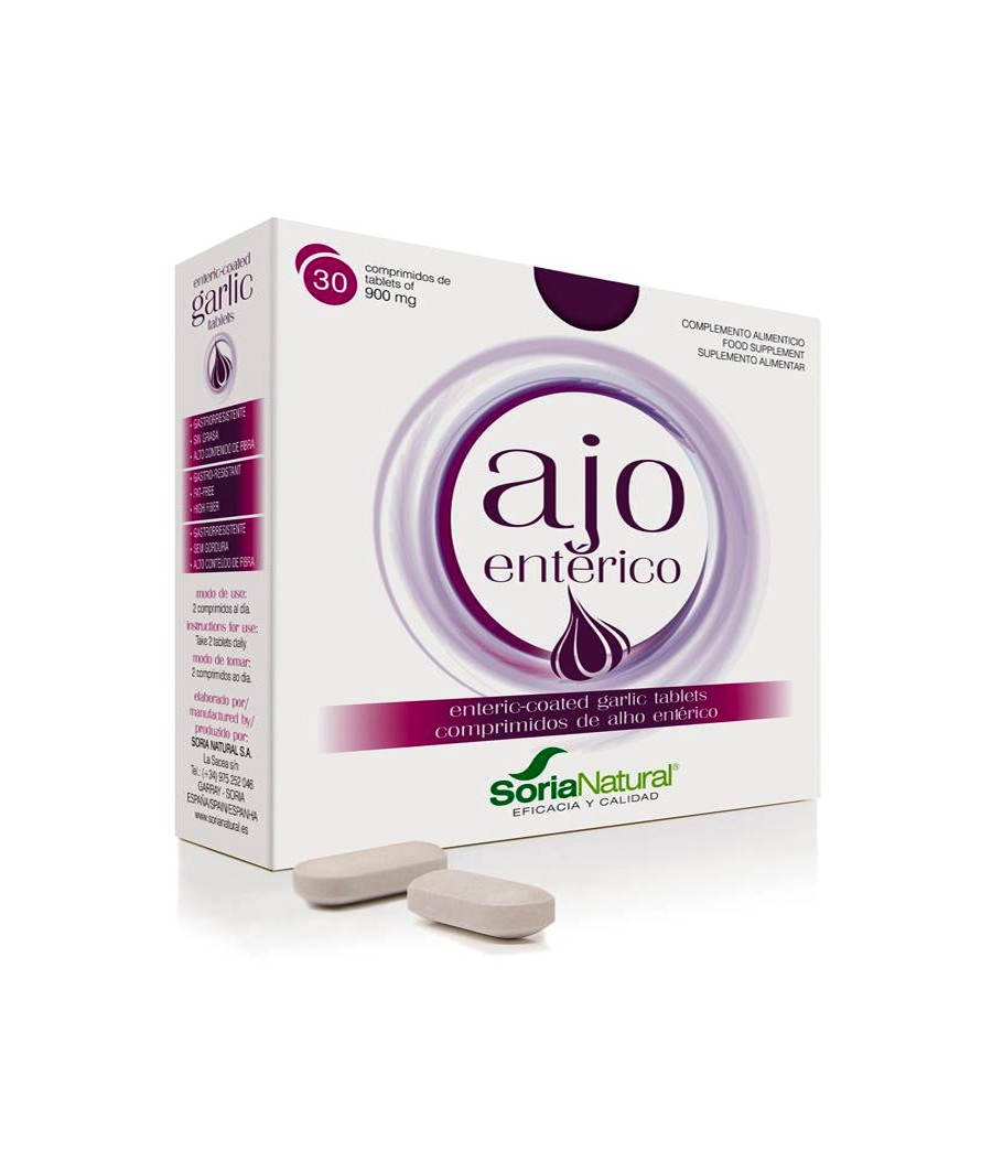 Ajo Entérico 30 comp. Soria Natural