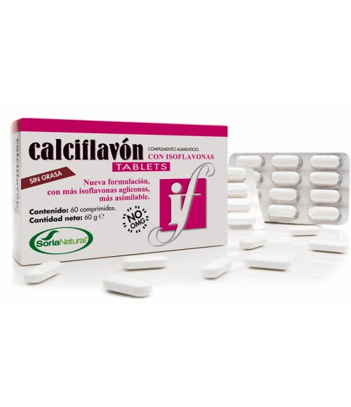 Calciflavón Tablets 60 comp. Soria Natural